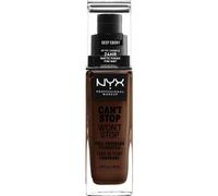 NYX Professional Makeup - Wedding Can't Stop Won't Stop 24-Hour Bases de maquillaje 30 ml 45 - DEEP EBONY