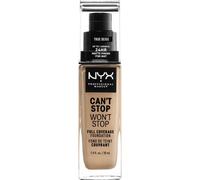 Base de maquillaje Can't Stop Won't Stop 24 Hour de NYX Professional Makeup (varios tonos) - True Beige