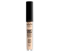 NYX Professional Makeup Can't Stop Won't Stop - Corrector de Larga Duración, 4 Light Ivory