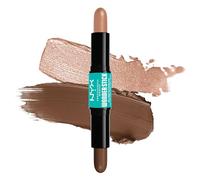 NYX Professional Makeup Wonder Stick, Lápiz de Contorno Facial | Lápiz para Contorno Facial, Esculpe e Ilumina, Doble Punta, Textura Cremosa, Wonder Stick