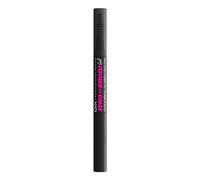 NYX Professional Makeup Zero to Brow, Gel rellenador de cejas, Acabado natural natural, Larga duración hasta 2 días, Tono: Black