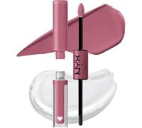 NYX Shine Loud Brillo de Labios Alta Pigmentación con Vitamina E, Fierce | Larga Duración de 16 H, Acabado Brillante No Pegajoso, Fórmula Vegana, con Aceite de Jojoba, Shine Loud