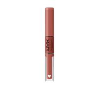 NYX Professional Makeup Shine Loud, Pintalabios permanente con Brillo, Larga duración 16H, 03 Ambition Statement