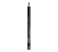 NYX Slim Eye Pencil Delineador de Ojos Cremoso Larga Duración, Dark Brown | Fórmula Cremosa, y Duradera, Aplicación Suave, Resistencia Excepcional, Amplia Gama de 40 Tonos, Slim Eye Pencil