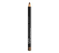 NYX Slim Eye Pencil Delineador de Ojos Cremoso Larga Duración, Medium Brown | Fórmula Cremosa, y Duradera, Aplicación Suave, Resistencia Excepcional, Amplia Gama de 40 Tonos, Slim Eye Pencil