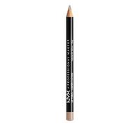NYX Slim Lip Pencil Perfilador de Labios Cremoso Larga Duración, Nude Beige | Fórmula Cremosa, y Duradera, Aplicación Suave, Resistencia Excepcional, Amplia Gama de 40 Tonos, Slim Eye Pencil