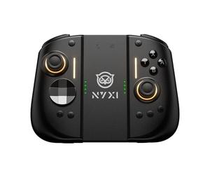 NYXI Hyperion 3 Mando para Switch 2 - Primer Mando Inalámbrico de Terceros para Switch 2, Hall Joystick, Pulsantes Mecánicos, Botón C, Giroscopio de 9 Ejes, Botones Traseros, Ergonomico