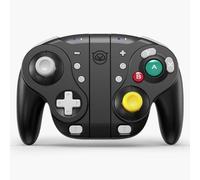 NYXI Wizard Gamecube Switch Controller para Switch/2/OLED, mando inalámbrico de Gamecube con joystick de efecto Hall, programable, gatillo mecánico, giroscopio de 6 ejes, turbo y vibración (negro)