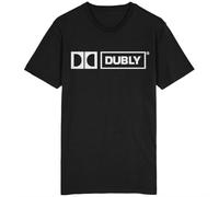 NYXMLYTIO Dubly T-Shirt Spinal Tap Dolby Digital Logo Heavy Metal Retro 80S Mens