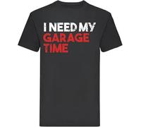 NYXMLYTIO I Need My Garage Time t-Shirt Small