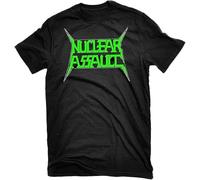 NYXMLYTIO Men's Nuclear Assault Logo T-Shirt