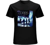 NYXMLYTIO White Foil 2015 Album The Corrs T-Shirt Mens Unisex Black Tees