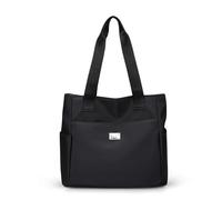 NyxSeat 1 bolso de hombro negro, bolso de mano de moda, bolso de teléfono móvil con múltiples compartimentos, bolso ajustable para mujer, adecuado para viajes, compras (negro), Negro