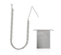 NyxSeat 1 collar de diamantes de imitación para mujer, collar de bisutería para mujer, collar de diamantes de imitación, colgante con incrustaciones de diamantes, el regalo de primera elección para