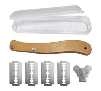 NyxSeat 1 Juego De Cuchillos Para Cortar Pan, Cortador Con Mango De Madera Curvo, Cortador De Pan Francés, Herramientas Para Cortar Pan De Bricolaje, Adecuado Para Restaurantes, Reuniones Familiares