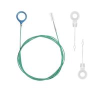 NyxSeat 1 limpiador de desagües con 2 tapones para orificios de drenaje, cepillo de limpieza de tuberías, cepillo de limpieza de conductos de ventilación, limpieza de claraboyas, adecuado para tubos