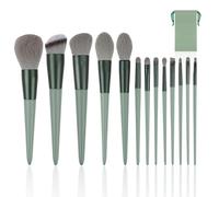 NyxSeat 13 Brochas De Maquillaje, 1 Bolsa De Terciopelo, Juego De Brochas De Maquillaje Profesional, Cerdas Sintéticas De, Herramientas De Belleza Con Cerdas Suaves Para Maquillaje Y Belleza