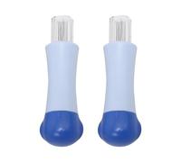 NyxSeat 2 agujas de fieltro de lana, agujas de punzonado de filtro, juego de fieltro punzonado, juego de agujas multifuncionales, adecuadas para bordado DIY, manualidades, etc. (azul)