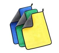 NyxSeat 3 paños de limpieza de coche de microfibra, paños de limpieza de coche, paños de limpieza de coche, paños de felpa súper absorbentes para limpiar y secar coches