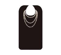 NyxSeat Babero con collar para adultos y personas mayores, lavable, ajustable, impermeable y reutilizable