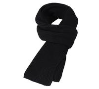 NyxSeat Bufanda De Punto Negra, Cálida De Invierno, De Moda Para Hombres Y Mujeres, Accesorio Cálido De Invierno