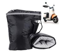 NyxSeat Guantes de ciclismo negros con tiras reflectantes - Térmicos para coche y conducción, mantienen las manos calientes, ideales para otoño e invierno