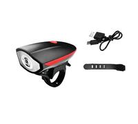 NZBCGTWD Luz Bicicleta para Mongoose Kong Fat Tire 2024-2026,Faro De Bicicleta Recargable Haz Largo De 80m Y Claxon De 120db 3 Modos De Luz Carga USB