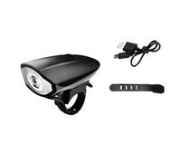 NZBCGTWD Luz Bicicleta para Mongoose Kong Fat Tire 2024-2026,Faro De Bicicleta Recargable Haz Largo De 80m Y Claxon De 120db 3 Modos De Luz Carga USB
