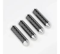 NZBGTRW Varilla Cerradura Puerta Compatible con Benz para CLA A C E GLA GLK ML GLC GLE GLS SLK Clase W205 W204 W212 4PCS Tapa De Perilla De Pasador De Cerradura De Puerta Trasera Interior De Coche(2)