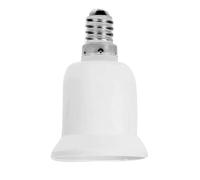 NZBZKKNBCP Convertidor E14 a E27 Adaptador Portalámparas Portalámparas Adaptador de Bombilla de plástico Portalámparas Accesorios de iluminación Base de lámpara