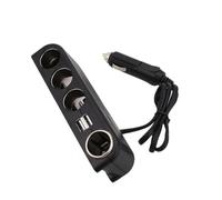 NZBZMBTTVF Adaptador de Cargador de Coche 4 en 1, Encendedor de Cigarrillos, Divisor de Enchufe múltiple for cigarros, 12-24V, Distribuidor de energía USB Dual, Piezas Interiores Encendedor