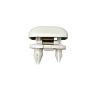 NZBZMBTTVF Compatible for Audi A4L, A3, Q5, A6L, Q3, A5, soporte de plástico for visera solar (8VD857562, 8VD857563, 2012, 2013, 2014, 2015, 2016, 2017) Parasol para coche(Gr)