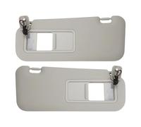 NZBZMBTTVF Compatible for visera solar for luz for Mazda 3, lado izquierdo/derecho del pasajero, 2010, 2011, 2012 y 2013, color gris. Reemplaza BBM2-69-320C-75. Parasol para coche(Left Right Set)