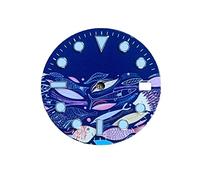 NZBZTMLCYK Reloj de esfera SKX28. Superficie de esmalte de buceo modificada de 5 mm adecuada para japoneses NH35/NH36 Movimiento automático verde luminoso. Esfera de reloj, One Size, Ágata