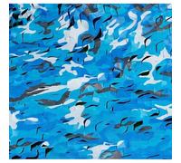 NZBZTUKUWP Rete Da Ombreggiatura Mimetica BLU, Monostrato, Resistente, con Corde Di Fissaggio, Disponibile In Diverse Misure(4.0 * 8.0m)