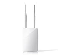 Nzddauwq Router exterior 4G Router WiFi impermeable doble banda 300Mbps con ranura para tarjeta SIM Fuente de alimentación POE (enchufe UE)