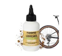 NZERO DRY Lube 100 ml - Lubricante cadena a cera, biodegradable y ecológico, no atrae polvo, larga duración