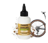 NZERO DRY Lube 100 ml | Lubricante de cadena a base de cera, baja fricción y repelente al polvo; pedaleo suave y silencioso, larga duración y alto rendimiento, ECO,Para MTB, gravel, e-bike y carretera