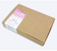 NZEROWAX - Bloque Cera Eco Fría - Cold Pink, 500g | Cera Vegetal Orgánica Condiciones Nieve Seca, 4ºC/-12ºC, Esquí, Snow