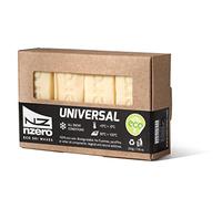 NZEROWAX - Pack Ceras Eco Universal - blanco, 200g (50gx4) | Cera Vegetal Orgánica Todo tipo de nieve, +5ºC/-5ºC para Esquí, Snow