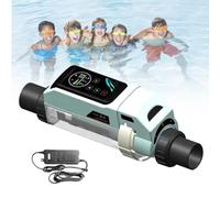 NzEupno Sistemas De CloracióN Inteligente para Piscinas De Agua Salada Control por AplicacióN Y Placa De Titanio Autolimpiante, WiFi Generador De Cloro Salino para Piscinas De hasta 12g/h