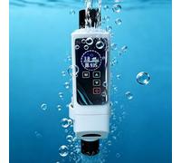 NzEupno Sistemas Inteligente De CloracióN De Agua Salada para Piscinas, con Control Remoto por AplicacióN Y Wi-Fi Integrados, Limpiador De Celdas De Sal con FuncióN De Limpieza AutomáTica 32g/h