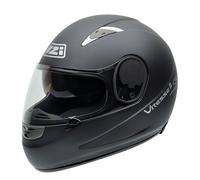 NZI 010232G067L Vitesse II S Duo Casco de Moto, Negro Matt, Talla L
