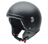 NZI 050271G429 Tonup Matt Black Casco de Moto, Negro Mate, Talla 60-61 (XL)