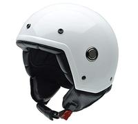 NZI 050271G442 Tonup White Casco de Moto, Blanco, Talla 58-59 (L)