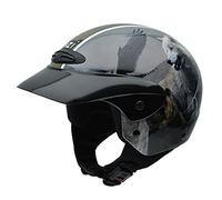 NZI 050272G712 Single Jr Graphics Wild Life Casco de Moto, Diseño Tigre y Lobo, Talla 50-51 (S)