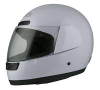 NZI Activy 3 - Casco Integral (55-56 cm), Color Blanco Brillante