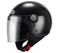 NZI CASCO ABIERTO MINIJET MODELO CAPITAL 2 DUO BLACK