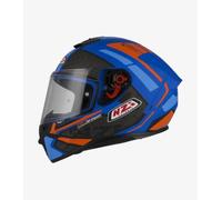 NZI Casco De Moto Integral Trendy overtaking Azul Rojo Talla XXL
