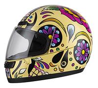 NZI - Casco Integral Activy 3 Mexican Skulls Calaveras mejicanas (XL 60-61cms)